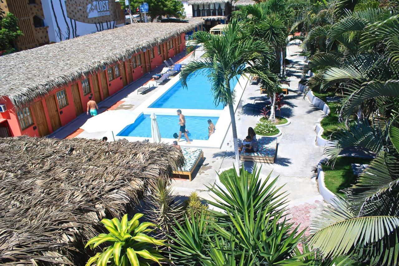 Slumber Party Montanita Hotel Bagian luar foto