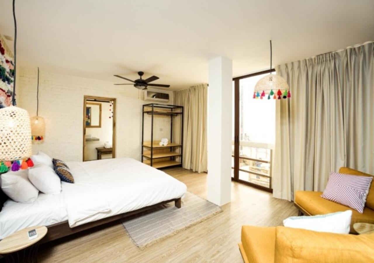 Slumber Party Montanita Hotel Bagian luar foto