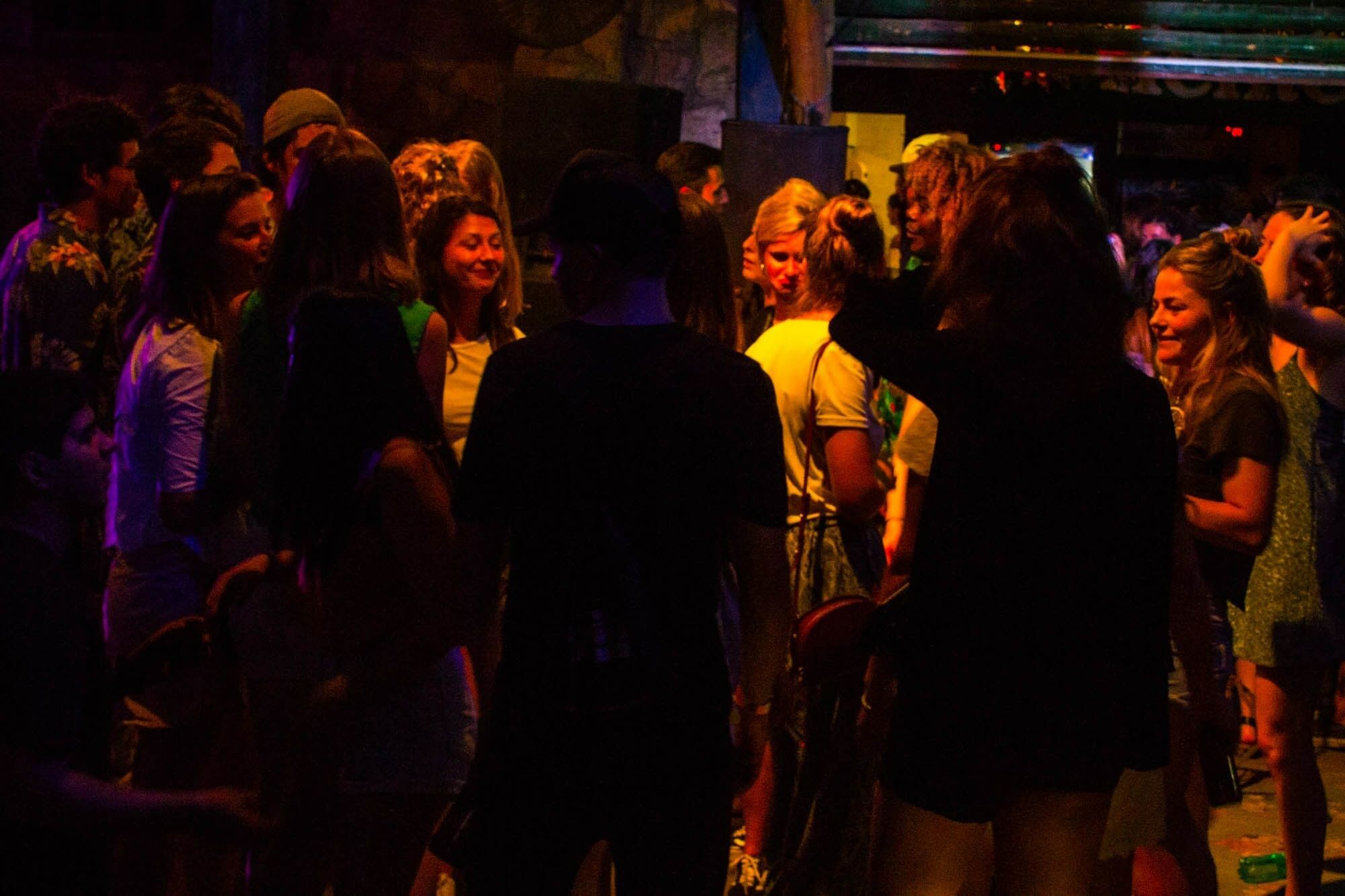 Slumber Party Montanita Hotel Bagian luar foto